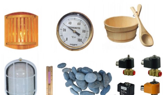 Một số dụng cụ khi thi công phòng xông hơi