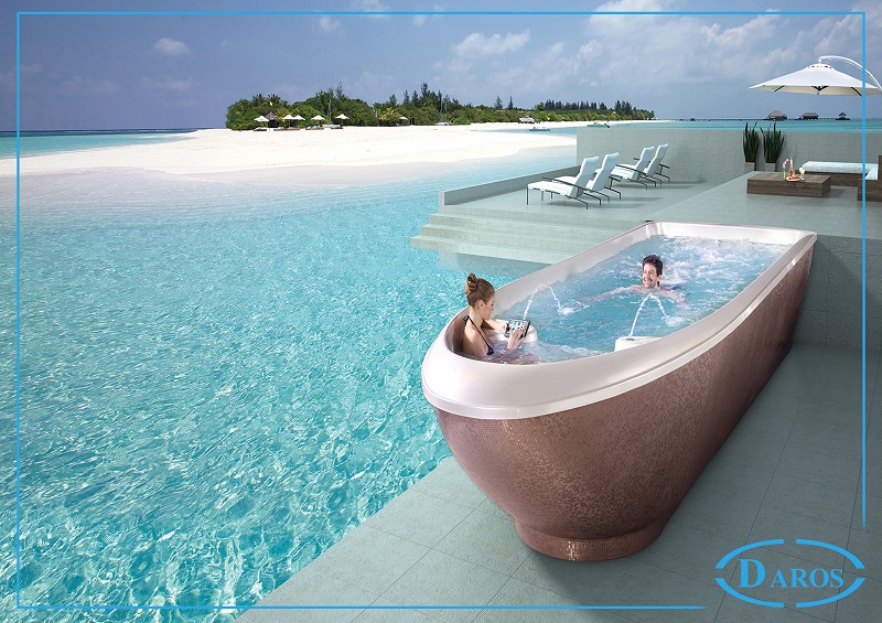 Bể bơi Jacuzzi Daros DR-7022W