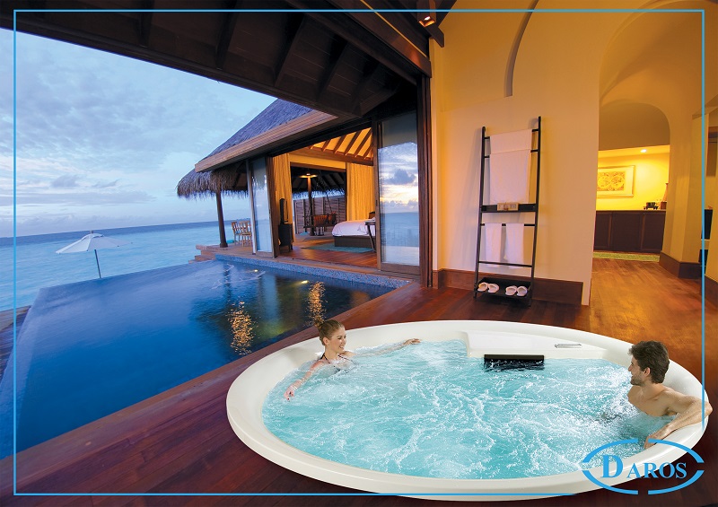 Bồn tắm jacuzzi cao cấp đa dạng kích thước