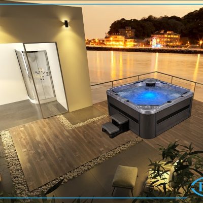 Bồn tắm Jacuzzi Daros DR-2322B1