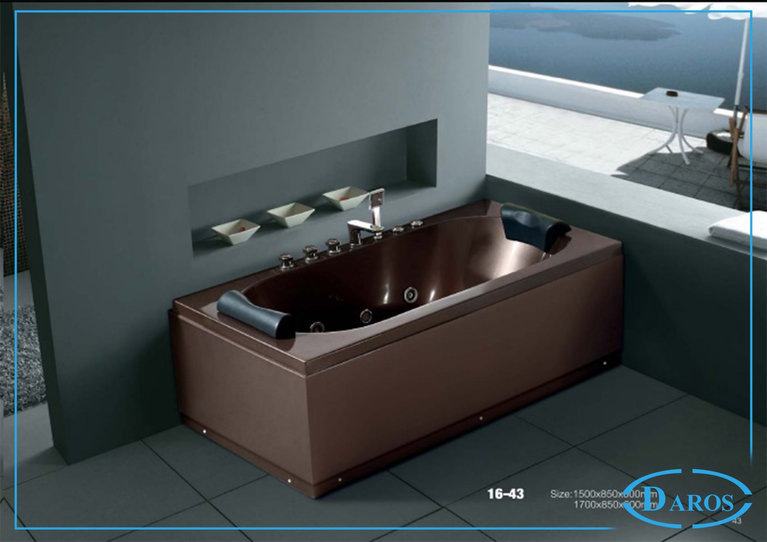 Bồn tắm massage Daros DR 16-43