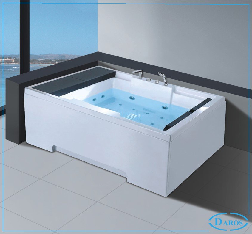 Bồn tắm nằm 2 người Daros HT-1022