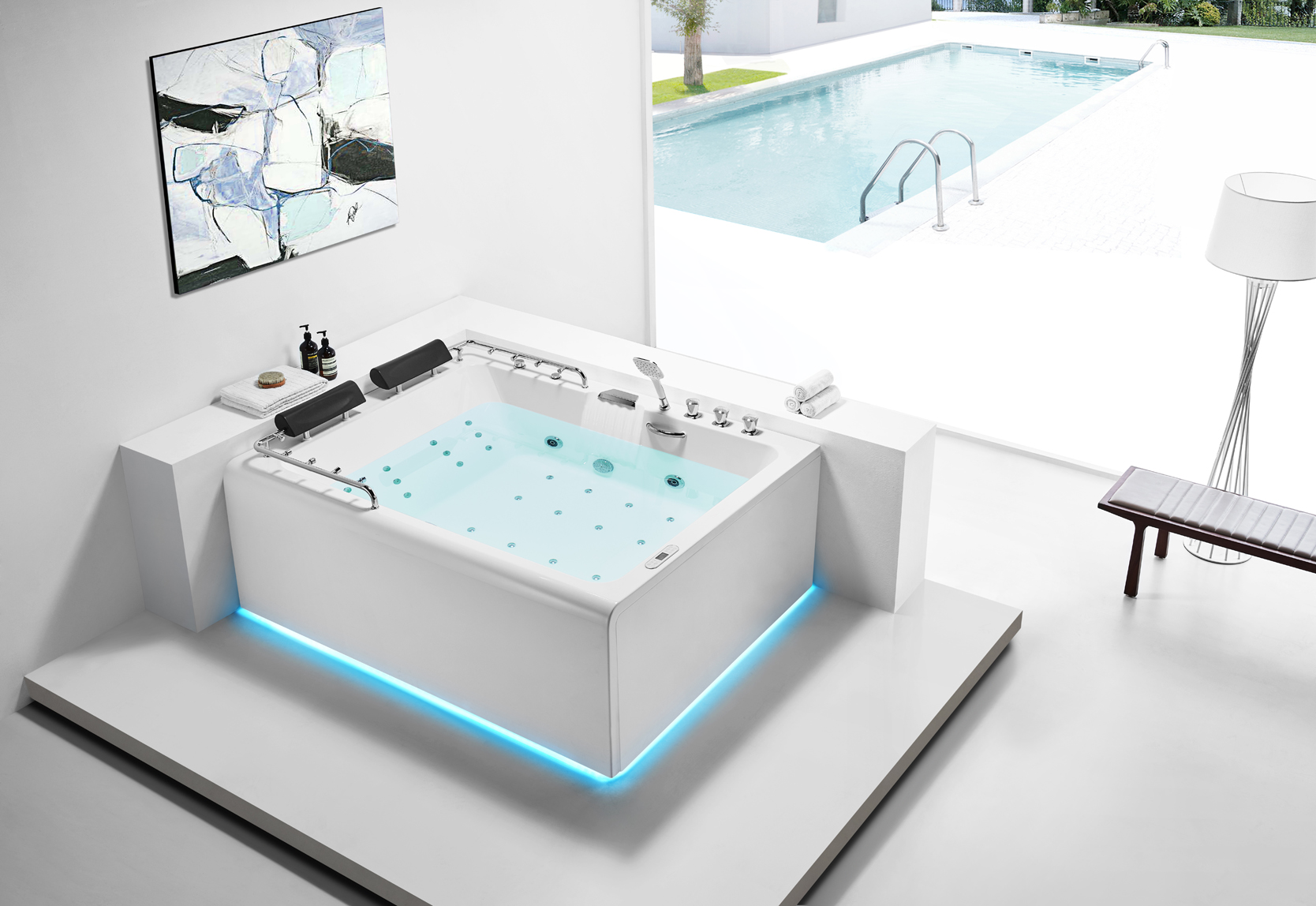 Bồn tắm kết nối Bluetooth