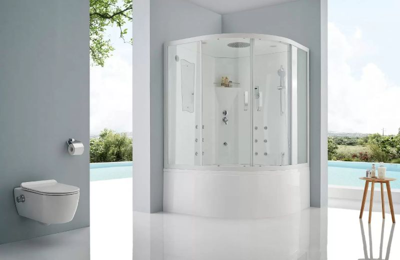 Phòng xông hơi ướt Daros kích thước và mẫu mã đa dạng 