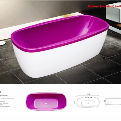 Bồn tắm ngâm nghệ thuật Daros HT-66