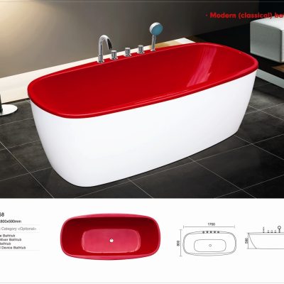 Bồn tắm ngâm nghệ thuật Daros HT-68