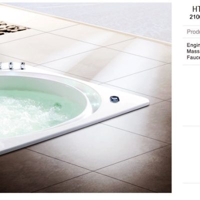Bồn tắm massage âm sàn Daros HT-86