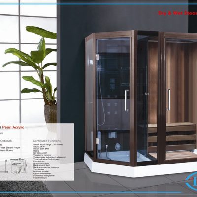 Phòng xông hơi khô kết hợp ướt Daros HT-05