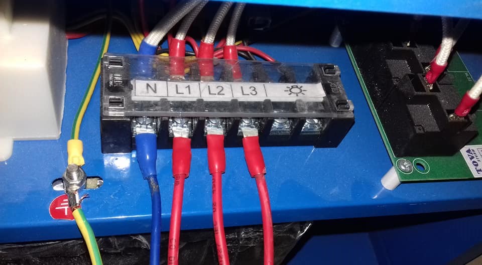 Đấu nguồn điện máy xông hơi