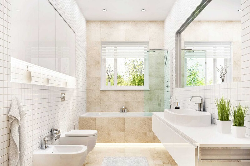 nhà vệ sinh nên đặt ở đâu trong nhà lưu ý khi xây dựng