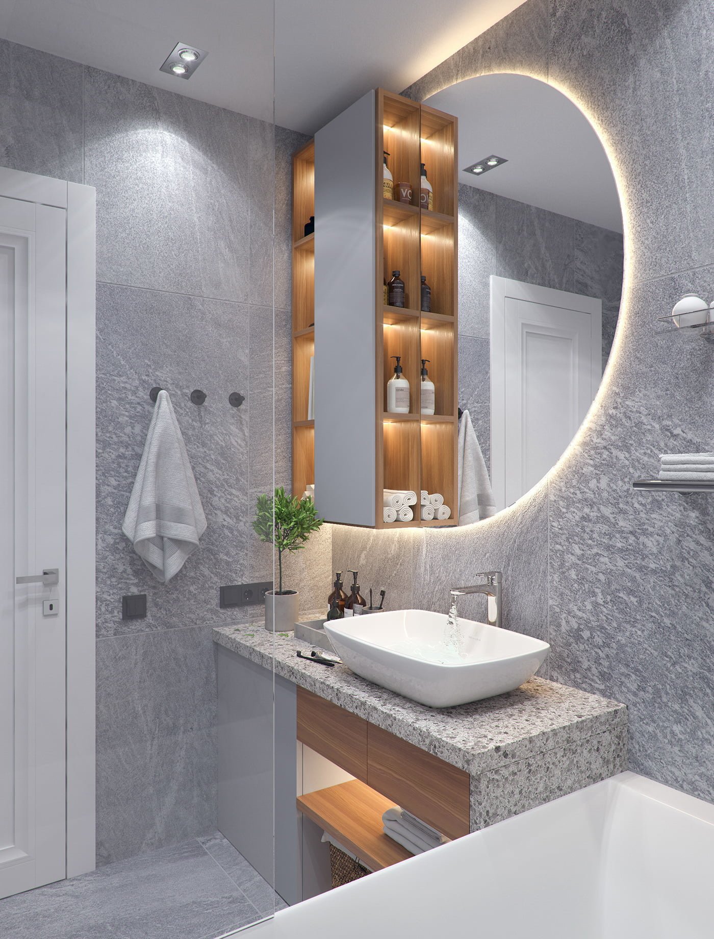 Thiết kế nhà vệ sinh 5m2 siêu đẹp đầy đủ tiện nghi Thiết kế nhà vệ sinh 5m2 siêu đẹp đầy đủ tiện nghi
