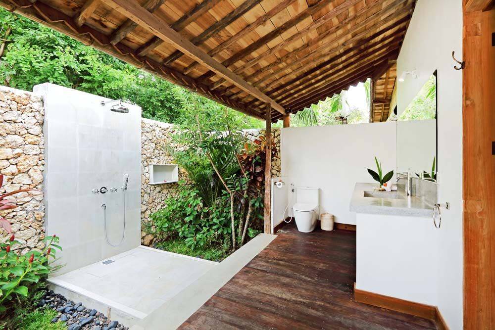Thiết kế phòng tắm mở