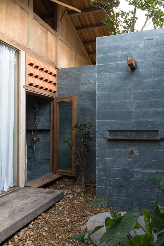 Thiết kế phòng tắm mở