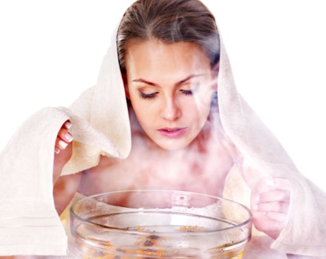 Xông mặt làm đẹp cho mẹ bầu