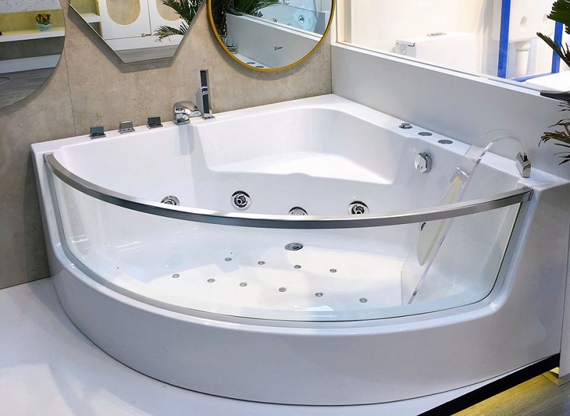 Kích thước bồn tắm góc