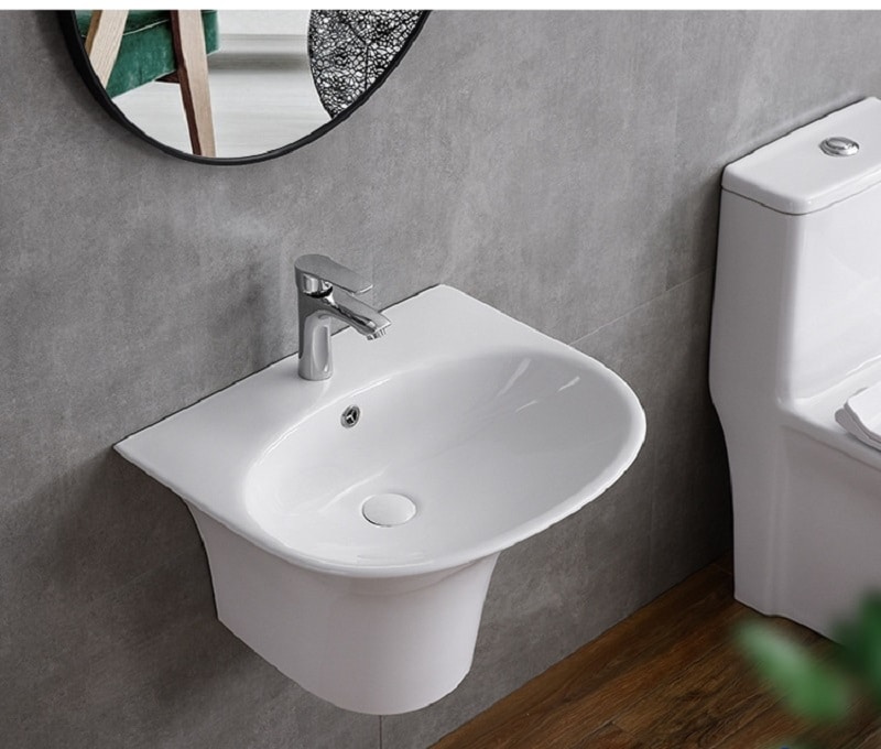 Lavabo chân lửng