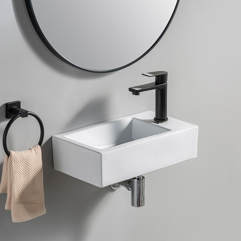 Những hạn chế cần biết khi chọn Lavabo treo tường