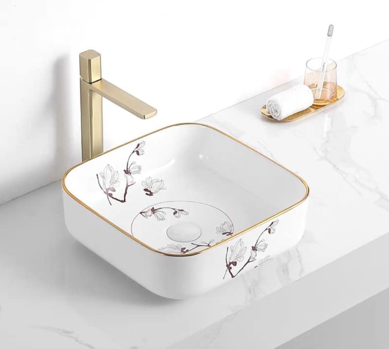 Kích thước tiêu chuẩn của lavabo đặt bàn