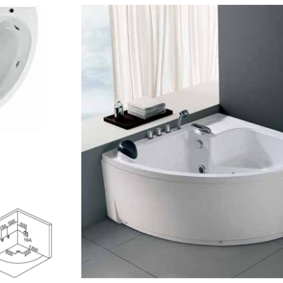 Bồn tắm massage Daros HT-1609